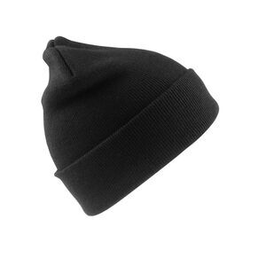 Result Childrens/Kids Wool Ski Hat / Black